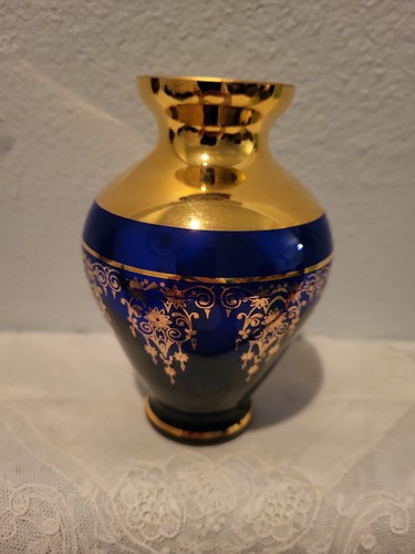Vintage vecchia murano cobalt - vintage,