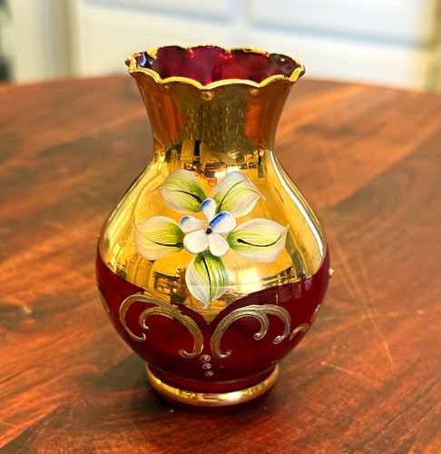 Vecchia murano italy red - red, art