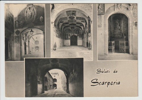 Old postcard scarperia - postcard, of