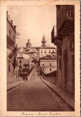 Vintage ragusa ponte vecchia - vintage,