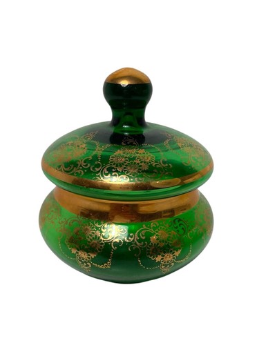 Vecchia murano glass lidded - vecchia,