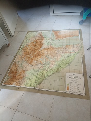 Old map east - africa,