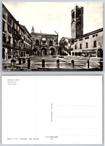 Bergamo piazza vecchia old - piazza,