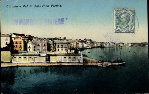 Postcard taranto - postcard,