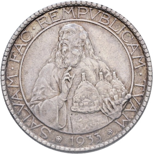 San marino old coin - old,
