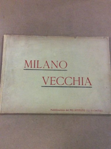Book milano vecchia - book,