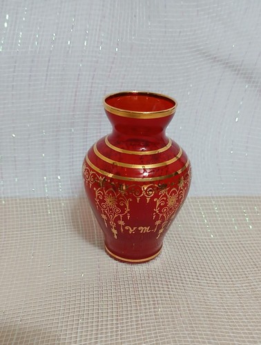 Vintage vecchia murano red - vecchia,