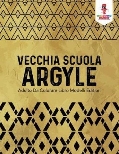 Vecchia scuola argyle adulto - scuola,