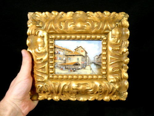 Miniature copper oil - , milan