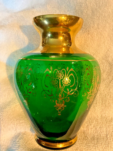 Vecchia murano emerald green - vecchia,