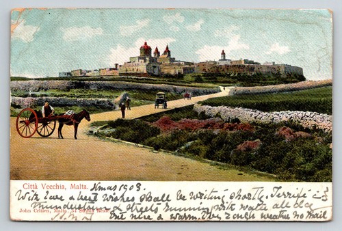 1903 malta citta vecchia - 1903,