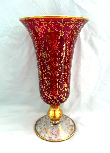 Tall vecchia murano glass - tall,