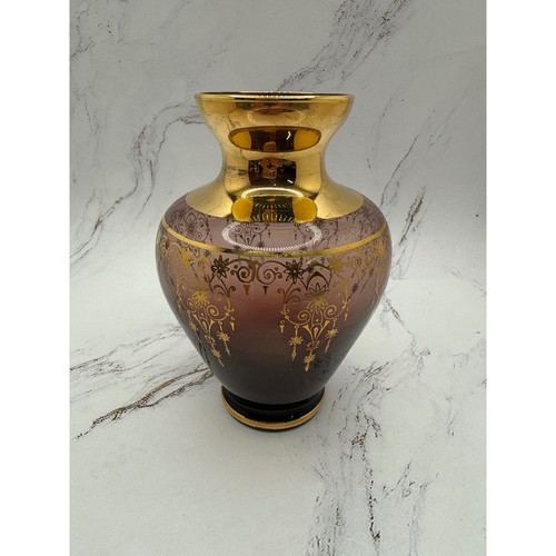 Vintage vecchia amethyst - vintage, 24k