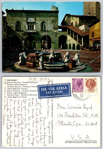 Bergamo italy piazza vecchia - piazza,
